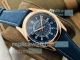 PPF Factory Swiss Replica Patek Philippe Calatrava Blue Brushed and Embossed Dial Rose Gold Watch 40MM (2)_th.jpg